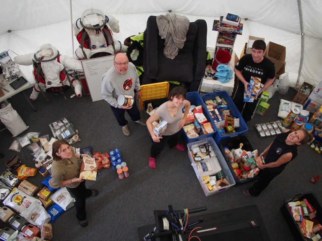 Making an inventory of our entire food supply.