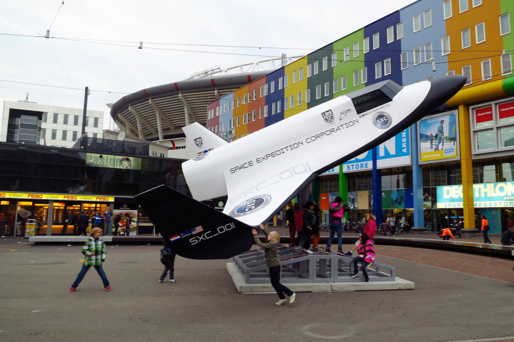 The XCOR Lynx spaceplane. Photo taken by Flickr user 24oranges.